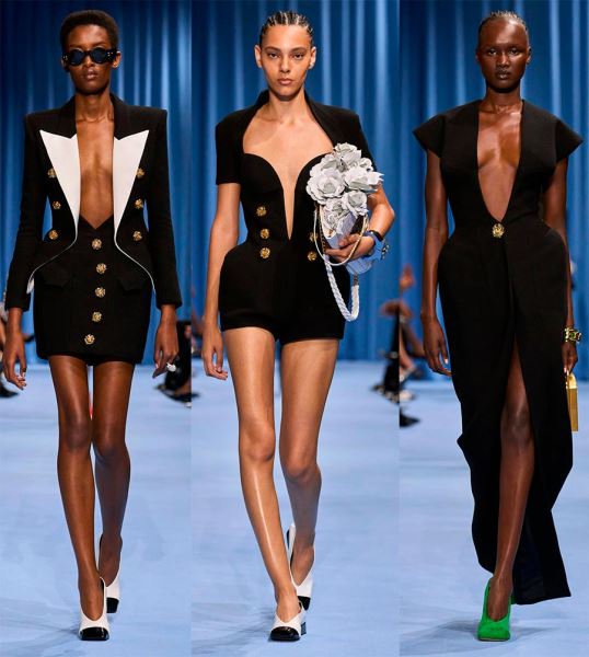 Женская модная одежда и аксессуары 2024 от бренда Balmain